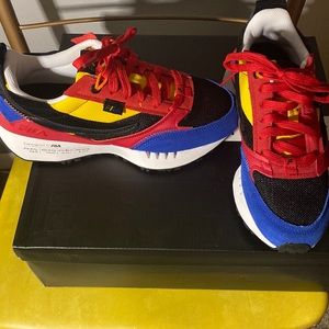 Multicolored Fila sneakers